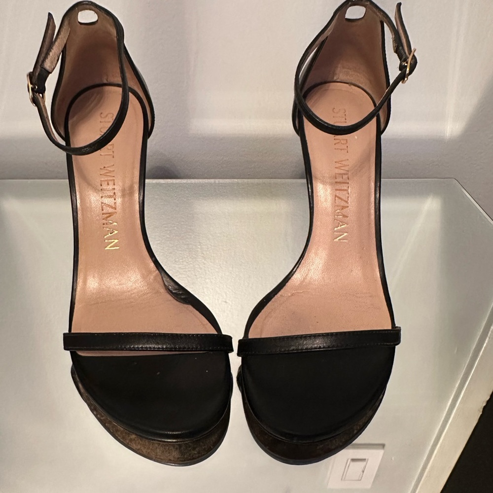 Stuart Weitzman Nudistong Ankle Strap Sandal